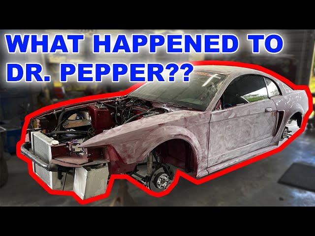 NEW PAINT FOR DR. PEPPER  & MASSIVE BLOWER FOR HELLCAT! Motor Tear Down, Trans Rebuild, & Body Work