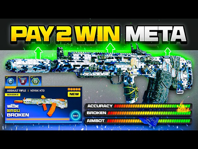 the NEW *BROKEN* META LOADOUT in Warzone after the NEW UPDATE! (Best VOYAK Class)