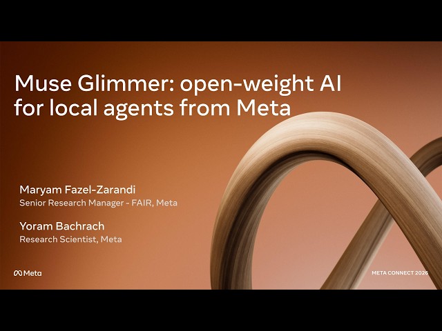 Muse Glimmer: open-weight AI for local agents from Meta