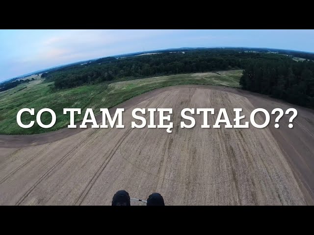 To mogło skończyć się źle! Awaria silnika paralotni PPGG