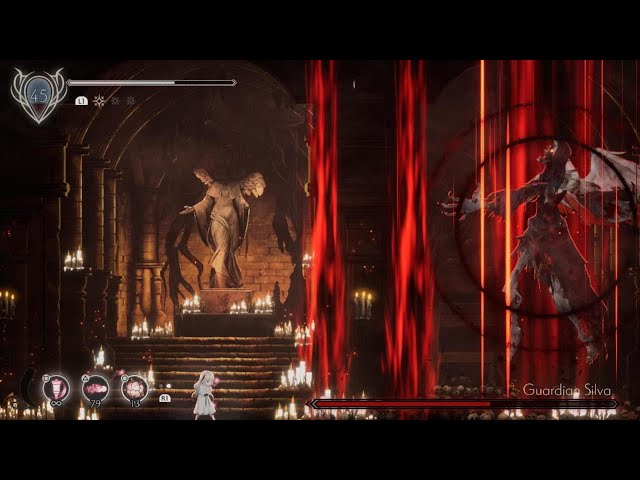 BOSSFIGHT ONLY!! Lilly vs Guardian Silva - ENDER LILIES : Quietus of the Knights 🗡🪷 🪷🪷🗡