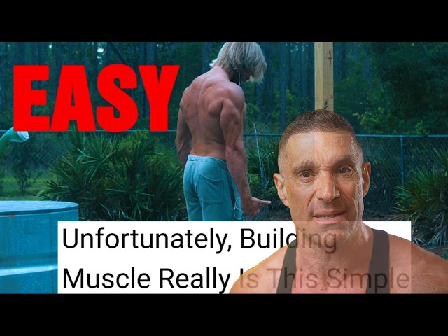 Building Muscle Is Easy.