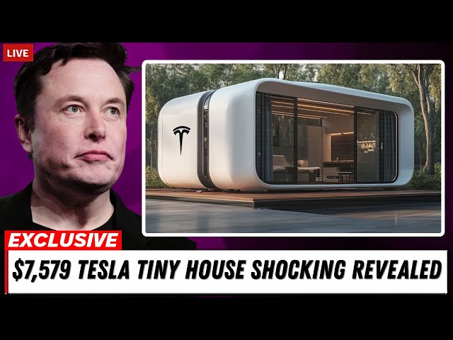 Tesla’s $7,579 Tiny House REVEALED – What’s Inside Will Shock You!