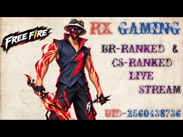 RX GAMING live stream BR-RANKED & CS-RANKED 