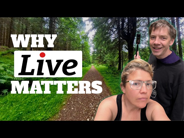 Why Liveness Matters in the Age of AI Slop | 360° Video Walk-and-Talk