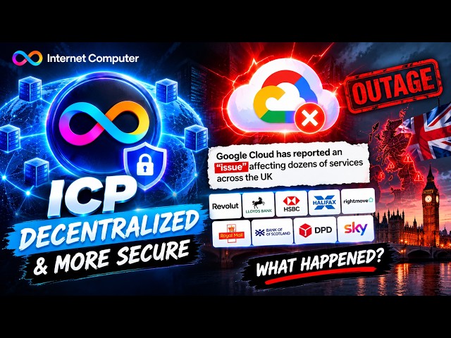 GOOGLE CLOUD IS DOWN! ICP Is the Decentralized Alternative