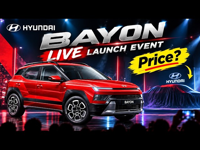 hyundai bayon live launch event l hyundai bayon price l mrcars