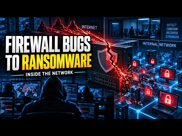 Firewall Bugs to Ransomware: Inside the Network | CipherVibe