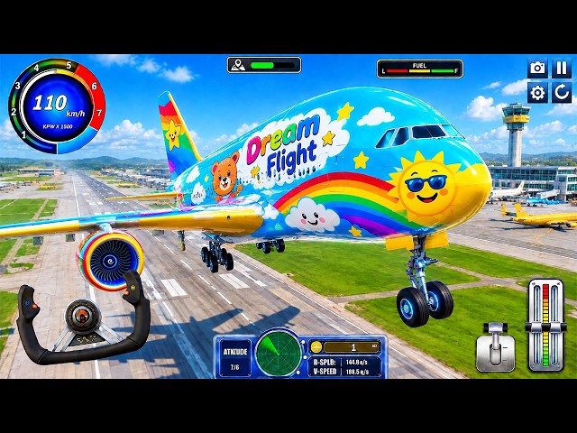 Flight Airplane City Pilot Simulator - Plane Boeing Emergency Landing Android GamePlay Part 6