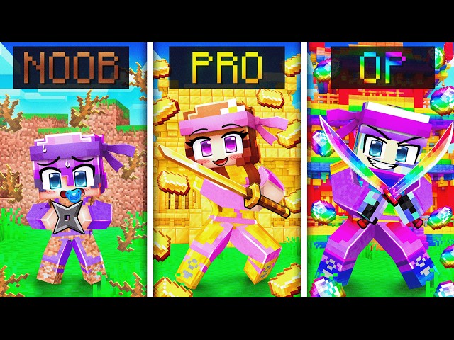 POOR vs RICH vs OP Minecraft Ninja Battle...