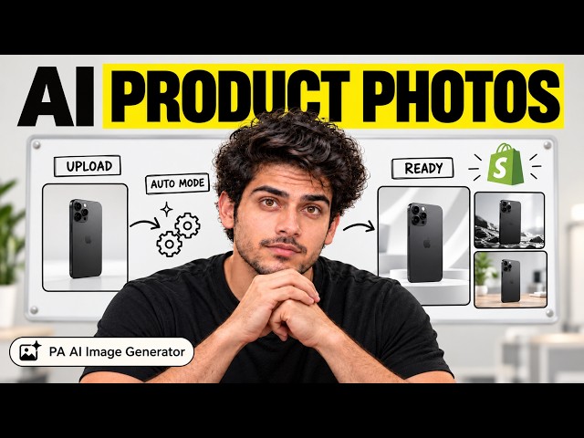 How to Create AI Product Photos for Shopify | PA AI Image Generator