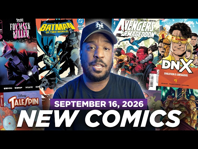 NEW COMIC BOOK DAY 9/16/26 | BATMAN OF TWO WORLDS #1, ABSOLUTE CASSANDRA CAIN #1, DNX #1