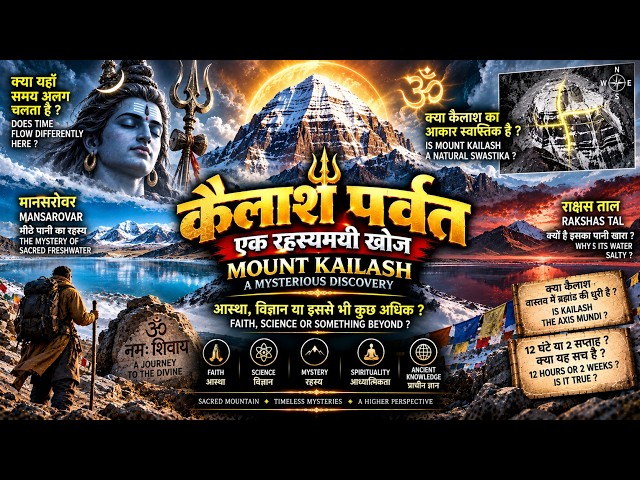 कैलाश पर्वत: एक रहस्यमयी खोज | Mount Kailash Mystery | क्या कैलाश केवल एक पर्वत है?