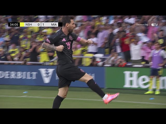 Unreal! MESSI Solos Nashville Defense for a Crazy Goal