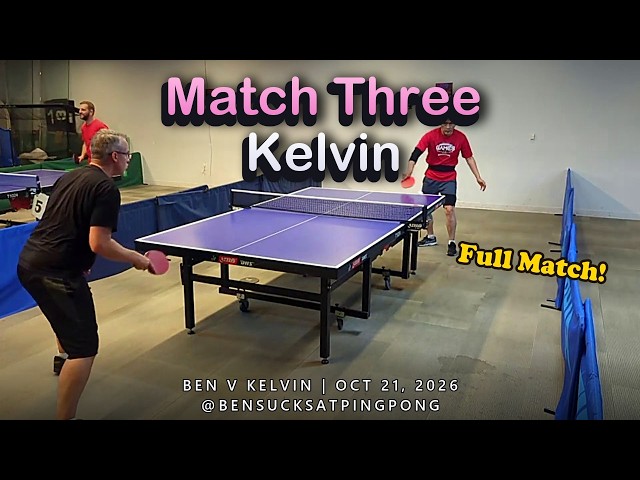 Ben vs Kelvin | Third Match of the Night | US Open Prep, Oct 21