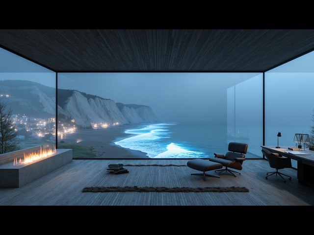Oceanfront Focus Music ~ Ambient Study Music And Deep Work Music For Maximum Productivity