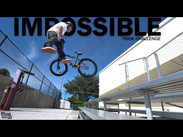 Attempting His Brother's Impossible BMX Tricks