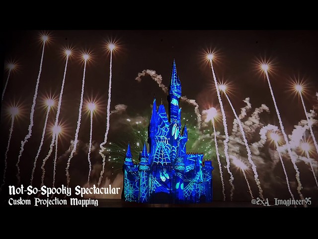 Disney's Not-So-Spooky Spectacular - Custom Cinderella Castle Projection Mapping