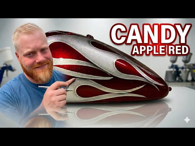 DEEPEST Candy Apple Red Tutorial Step by Step!