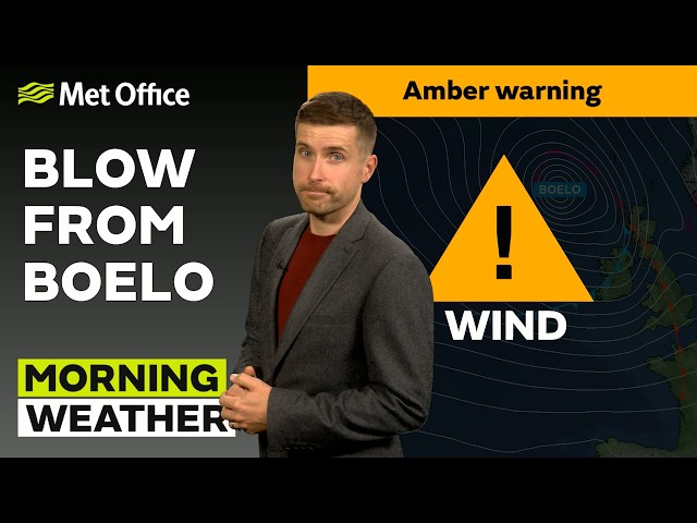 24/10/2026 - Blow from Boelo - Morning Weather Forecast UK - Met Office Weather
