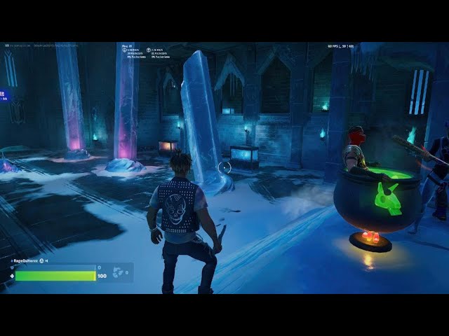 Fortnite Shattered Live Event - Ice King POV