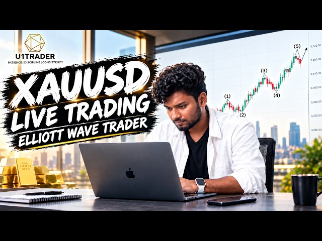 🔴 LIVE XAUUSD TRADING | Elliott Wave Analysis 📈 | Gold Scalping & Day Trading | 23/10/2026