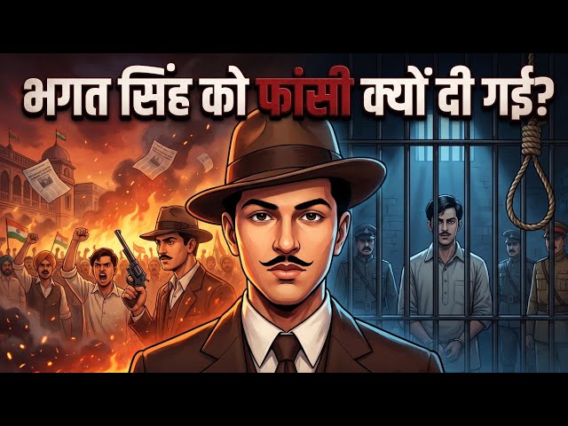 Why Was Bhagat Singh Hanged? | The Complete Story of Bhagat Singh | 2D Animation