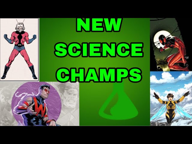 Pitching 4 new Science Champs for MCOC!
