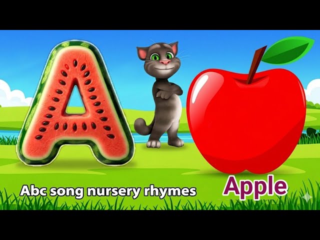 A for Apple | Phonics Song & ABC Alphabet for Kids | Nursery Rhymes