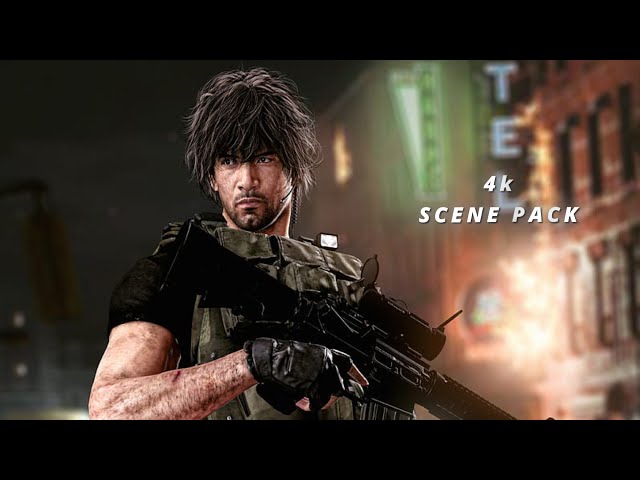 Carlos Oliveira 4K quality 60FPS Scene Pack @residentevil 