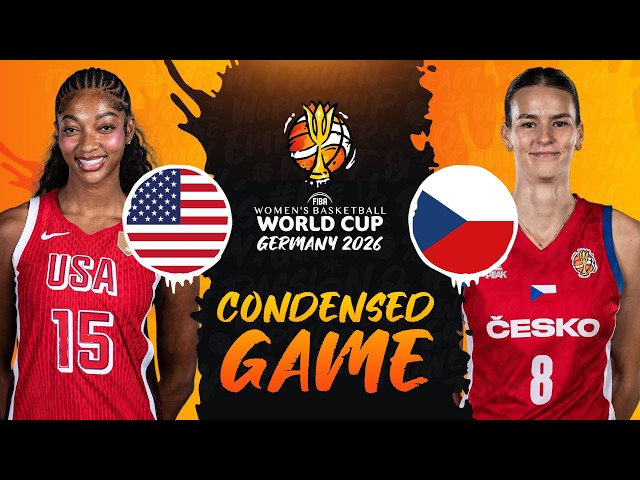 USA 🇺🇸 v Czechia 🇨🇿 | Extended Highlights | FIBA Women's Basketball World Cup 2026