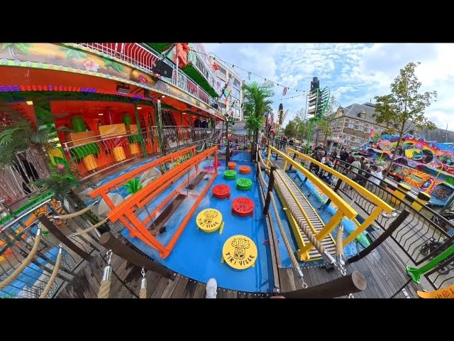 Tiki Ville NEW Walkthrough XXL - Onride Kermis Hasselt 🎡🇧🇪