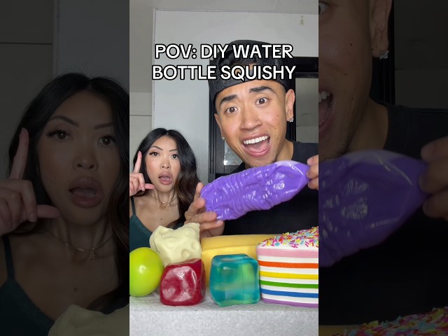 DIY WATER BOTTLE SQUISHY TUTORIAL