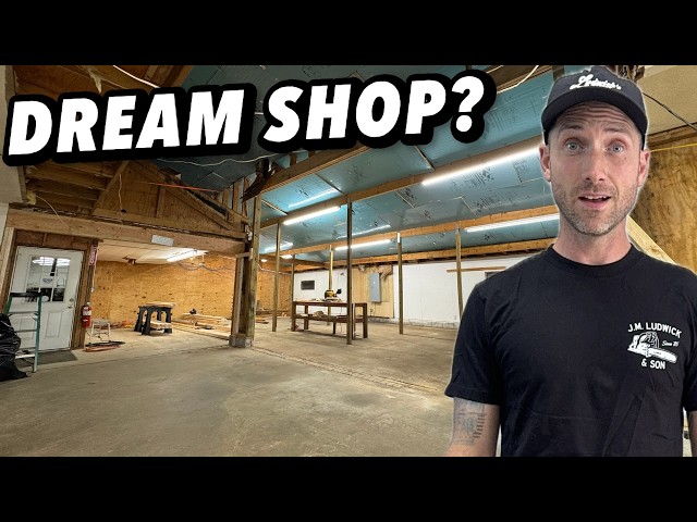 Transforming An Old Machine Shop Into a Dream Car Garage!