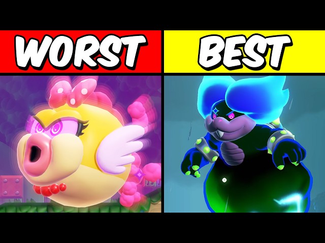 Ranking EVERY Boss Fight In Super Mario Bros. Wonder!