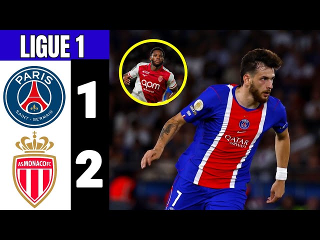 PSG - Monaco 1-2 Highlights | Ligue 1 Mcdonald's 2026/27