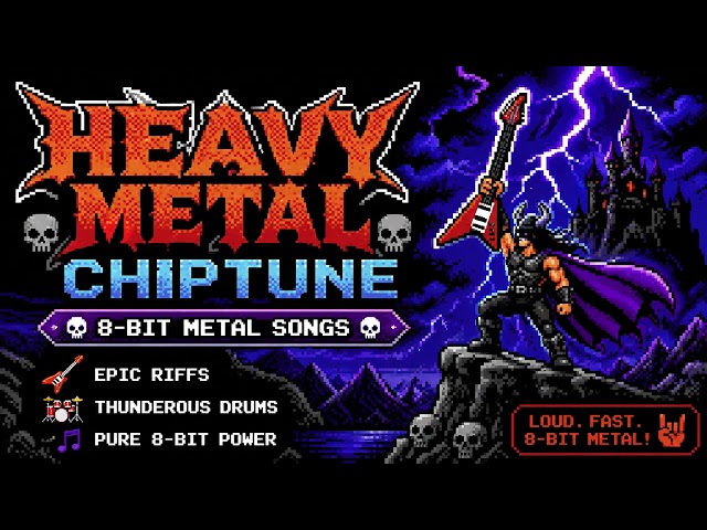 8-Bit Heavy Metal Chiptune Mix ⚔️ Epic Pixel Metal Compilation