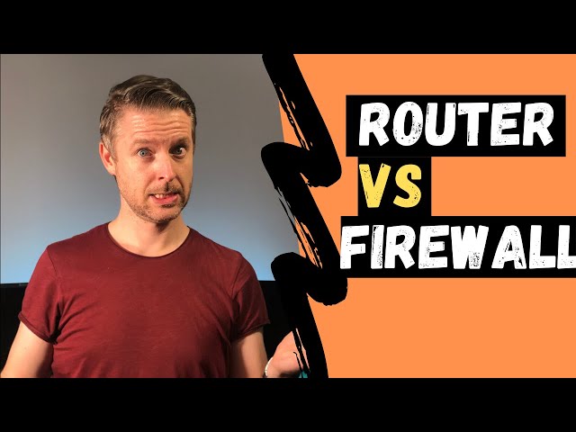 ROUTER vs FIREWALL | WHAT is the DIFFERENCE??
