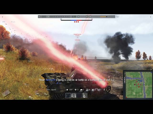 War Thunder - Tiger II vs P-47