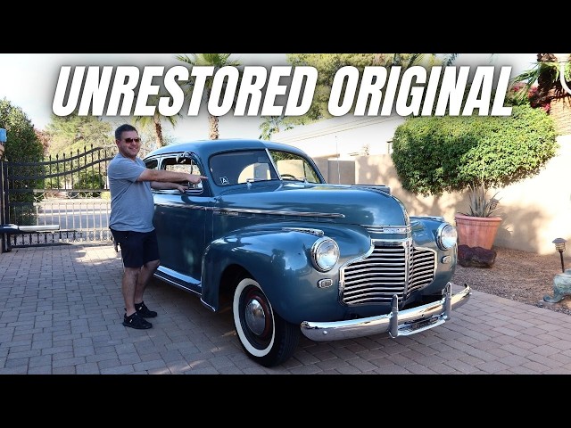 Забытая жемчужина: Chevrolet Master Deluxe 1941 года оживает.
