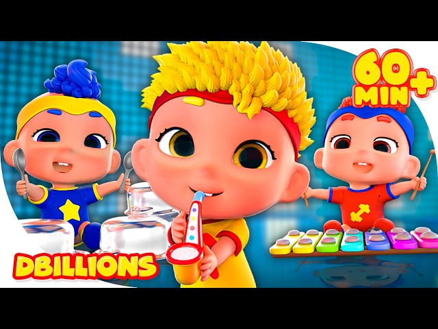 Sing & Guess with Baby DB | Mega Compilation | D Billions Kids Songs