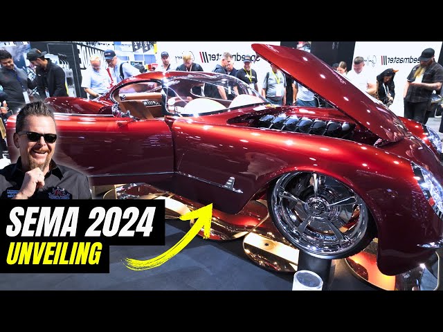 Dave Kindig Reveals RIDLER WINNING Twelveair Custom 1953 Corvette Concept at SEMA 2024