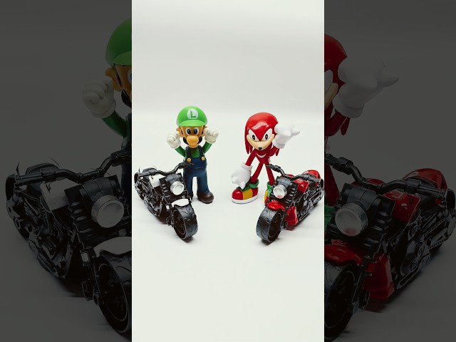Unboxing and Review Super Mario Bros vs Sonic, Bro had to slime him | Video ASMR #mario #toys