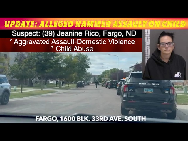 UPDATE: Fargo Mom Charged With Hitting Child With Hammer