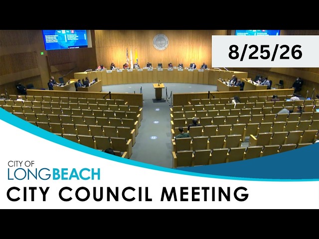 City Council Meeting  8/25/26