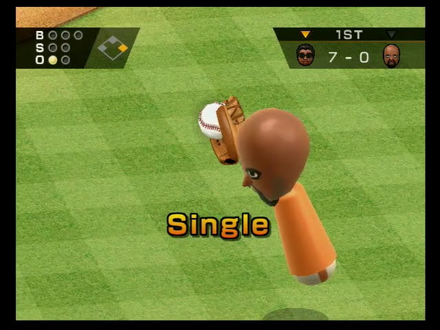 Wii Sports Baseball @JordanTheMiiTuber vs Matt