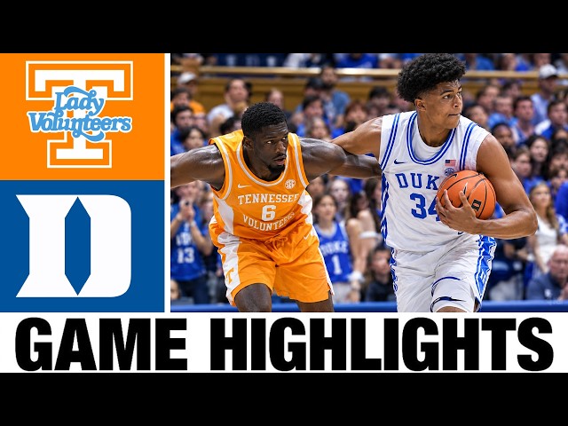 #2 Duke vs #8 Tennessee (Exhibition) | NCAA Men's Basketball 2026