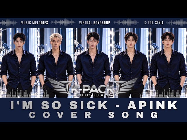 APINK - I'M SO SICK | K-POP | BOYGROUP REMAKE | VIDEO LYRICS | K-PACK | Virtual Boygroup