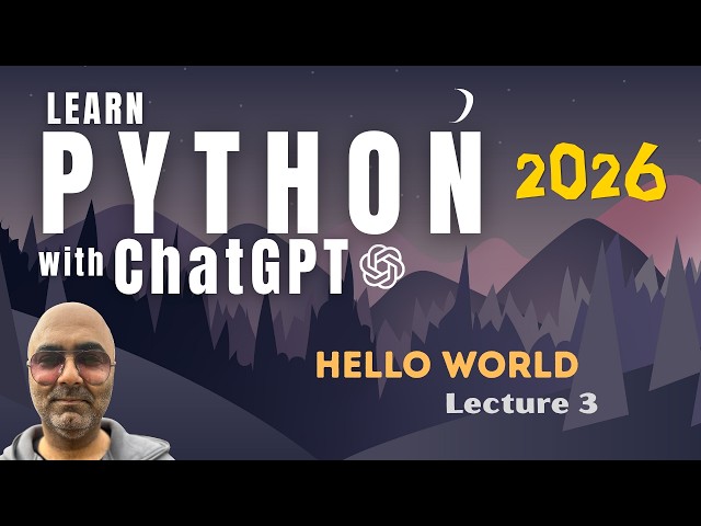 Python Programming Tutorial for Beginners | Hello World Program
