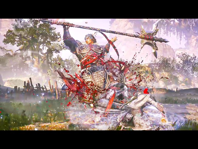 Wo Long 2 Wings of Ember - Lu Bu Boss Fight (Alpha Demo Hardest Boss)